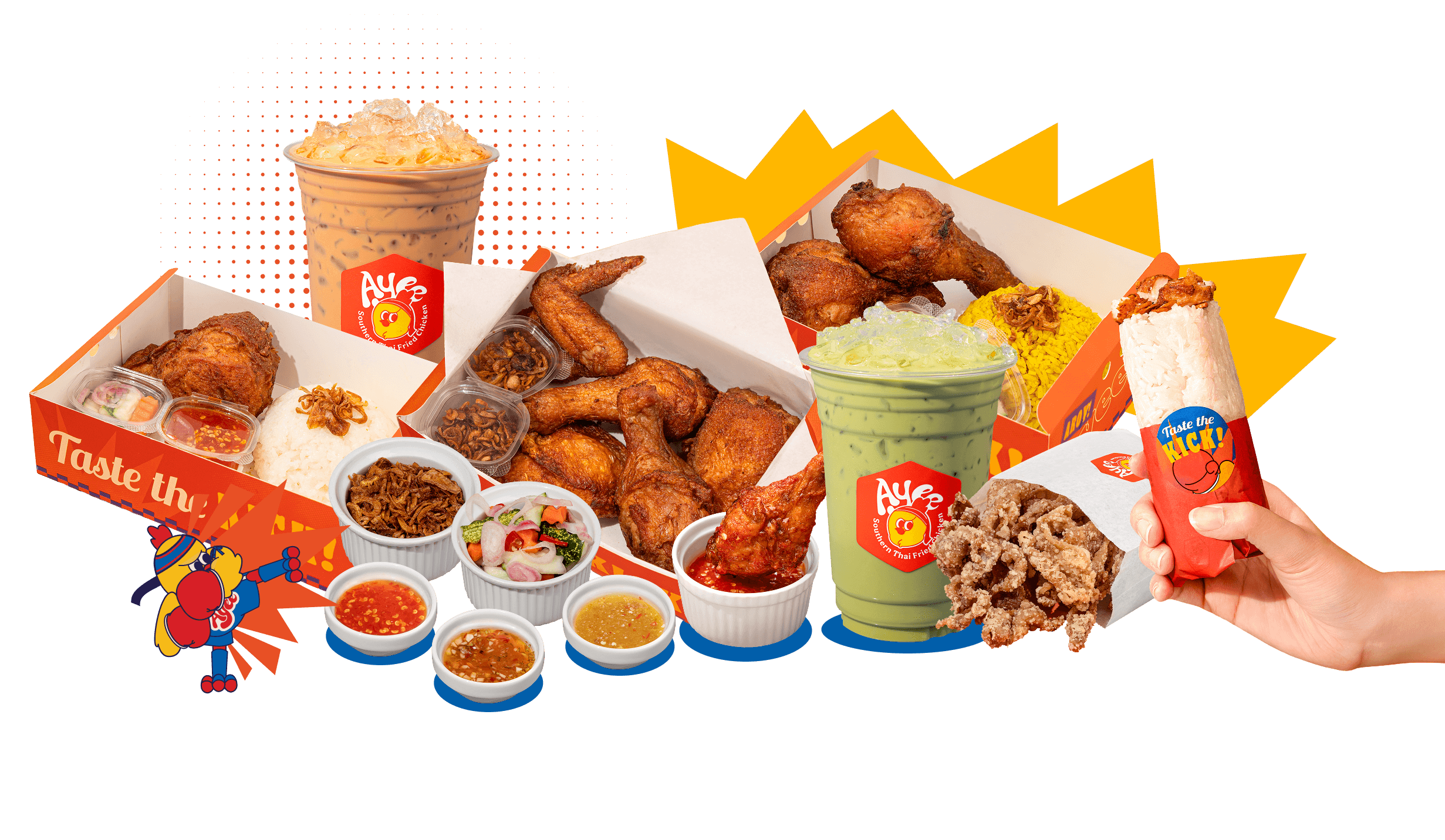 Ayee Southern Thai Fried Chicken Hero