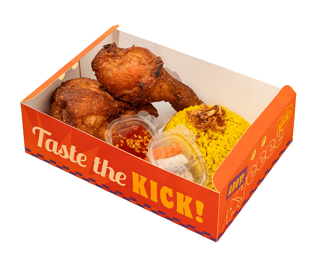 2 Piece with Rice Bundle