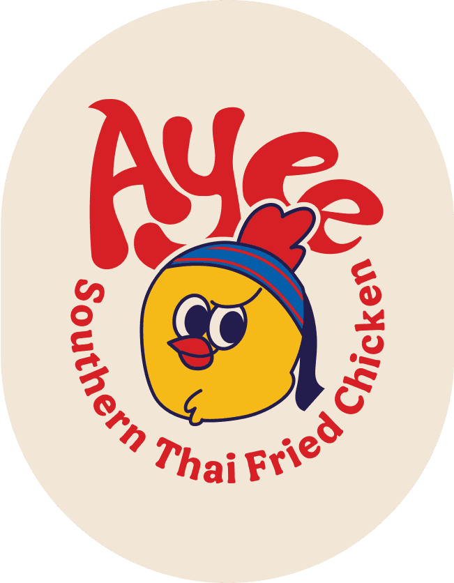 Ayee Southern Thai Fried Chicken Footer Logo
